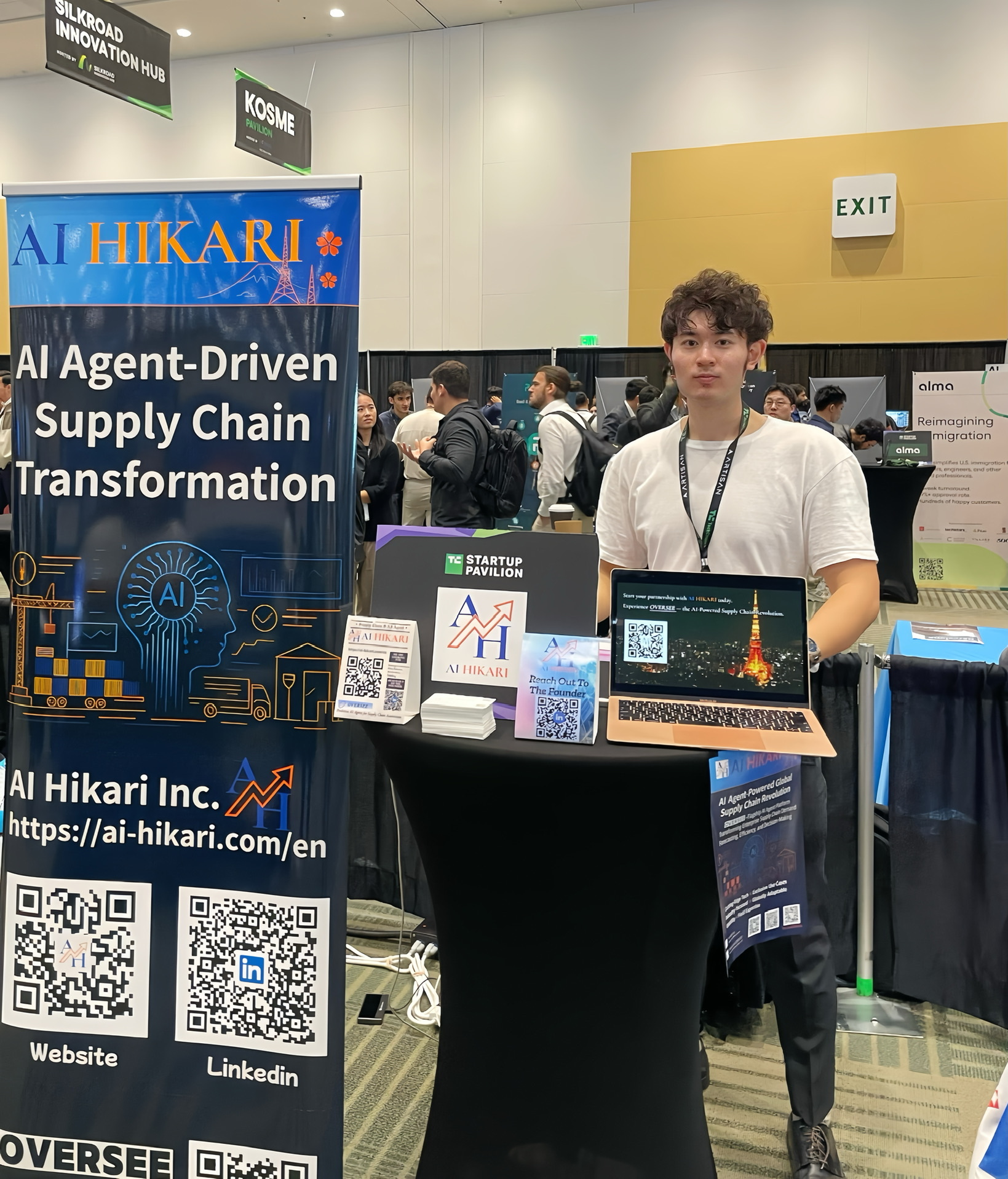 TechCrunch Disrupt 2025 Exhibition Booth