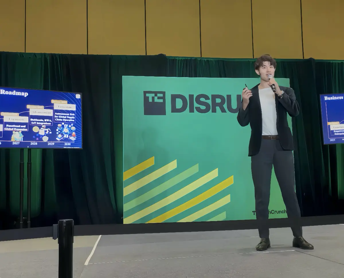 AI光、TechCrunch Disrupt 2025 に登壇 長期戦略ロードマップを発表